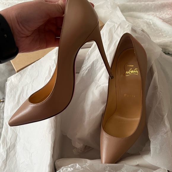 Christian Louboutin Kate 100mm Nappa size 34.5 - Picture 2 of 6